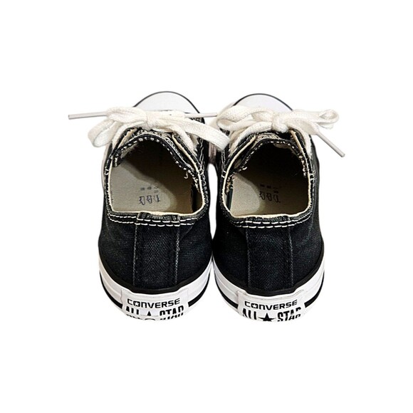 Converse Little Kids Chuck Taylor All Star Ox Black Canvas Sneakers Youth Size13 - Picture 7 of 8